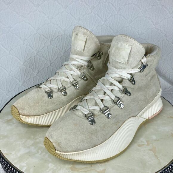 Sorel Out N About™ III Conquest Winter Ankle Bootie White Casual Outdoor Boots - Picture 5 of 12